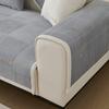 Nordischer einfarbiger Sofabezug Haustier Kindermatte Sofa Handtuch Rutschfester Couchschoner Überwurf Abnehmbare Sofadecke für Wohnzimmer