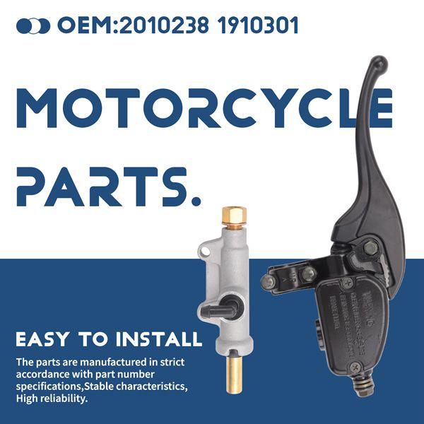 Compatible Polaris Front & Rear Brake Master Cylinder for Models 2010238 & 1910301 None