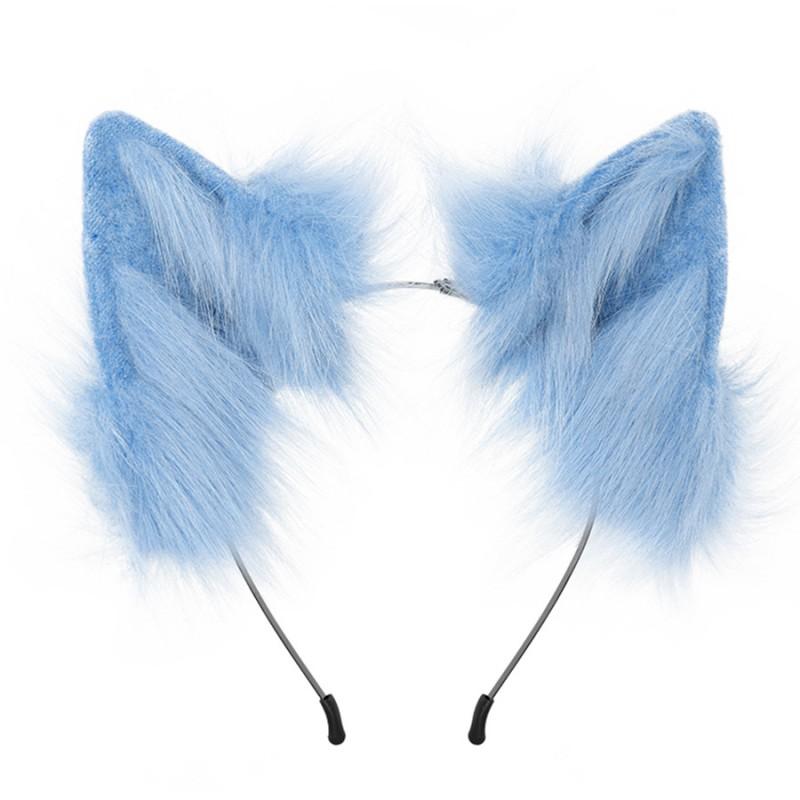 Adjustable Color Changing Beast Ear Headband Halloween Cosplay Wolf Ears Anime Party Costume Accessory