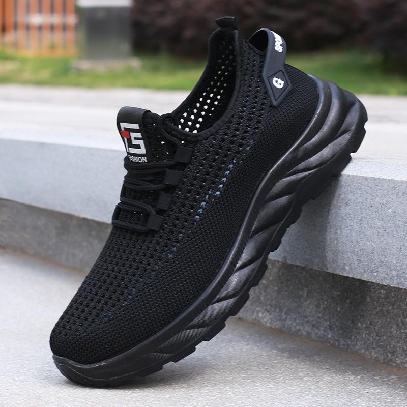 Summer Mesh Breathable Casual Shoes Are Fashionable, Comfortable and Lightweight Men's Sports Shoes Men's Single Shoes