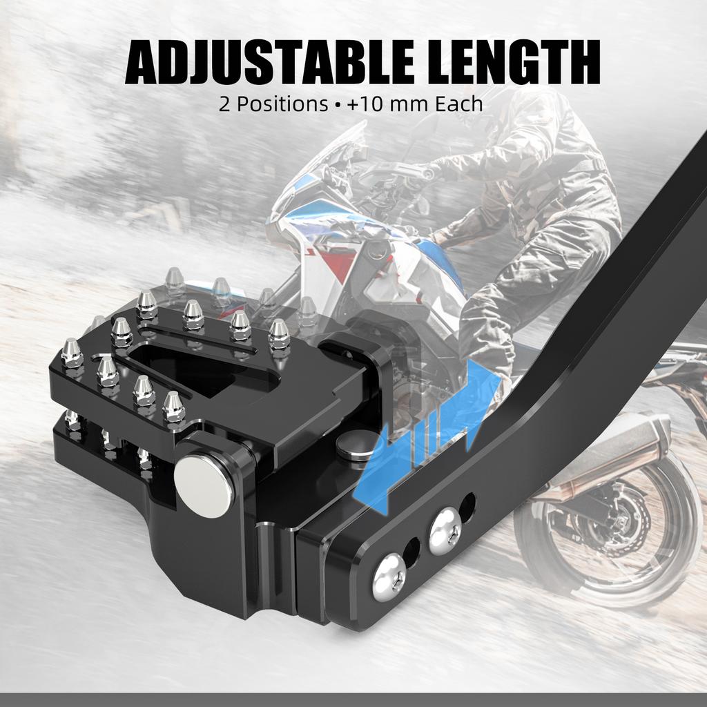 2020-2026 For Honda Africa Twin CRF1100L /Adventure Sports Anti-Slip/Adjustable/Dual Brake Pedal CRF1000L Africa Twin 2016-2019