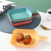Obsttablett in Lebensmittelqualität, verschleißfester Kunststoff, BPA-frei, Obst-Dessert-Snack-Teller, Serviertablett, Küchenzubehör