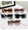 2023 New European And American Style Metal Semi-frame Sunglasses Fashionable Sun Shades Women's Uv400 Eyewear