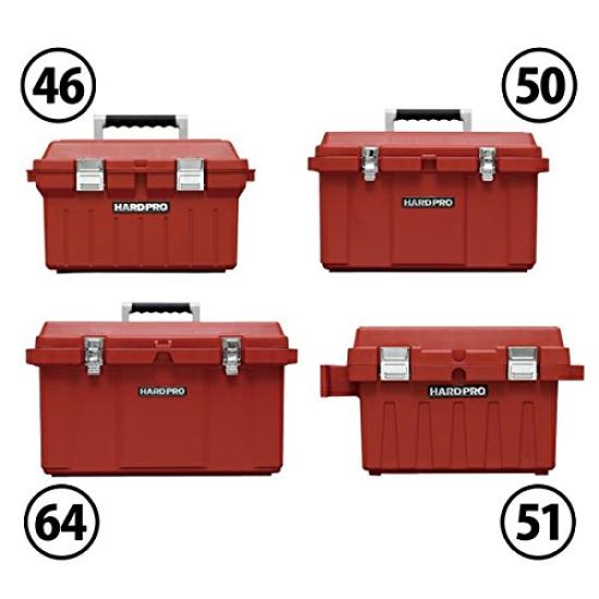 IRIS OHYAMA Tool Box Hard Pro 50 Red 53 x Depth 27 x Height 31 [Width approx. approx. approx. cm]