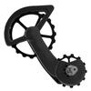 Metal and Ceramic Uncoated Bicycle Pulley Rear Derailleur Guide Wheel Bike Accessory(Ceramique noire )