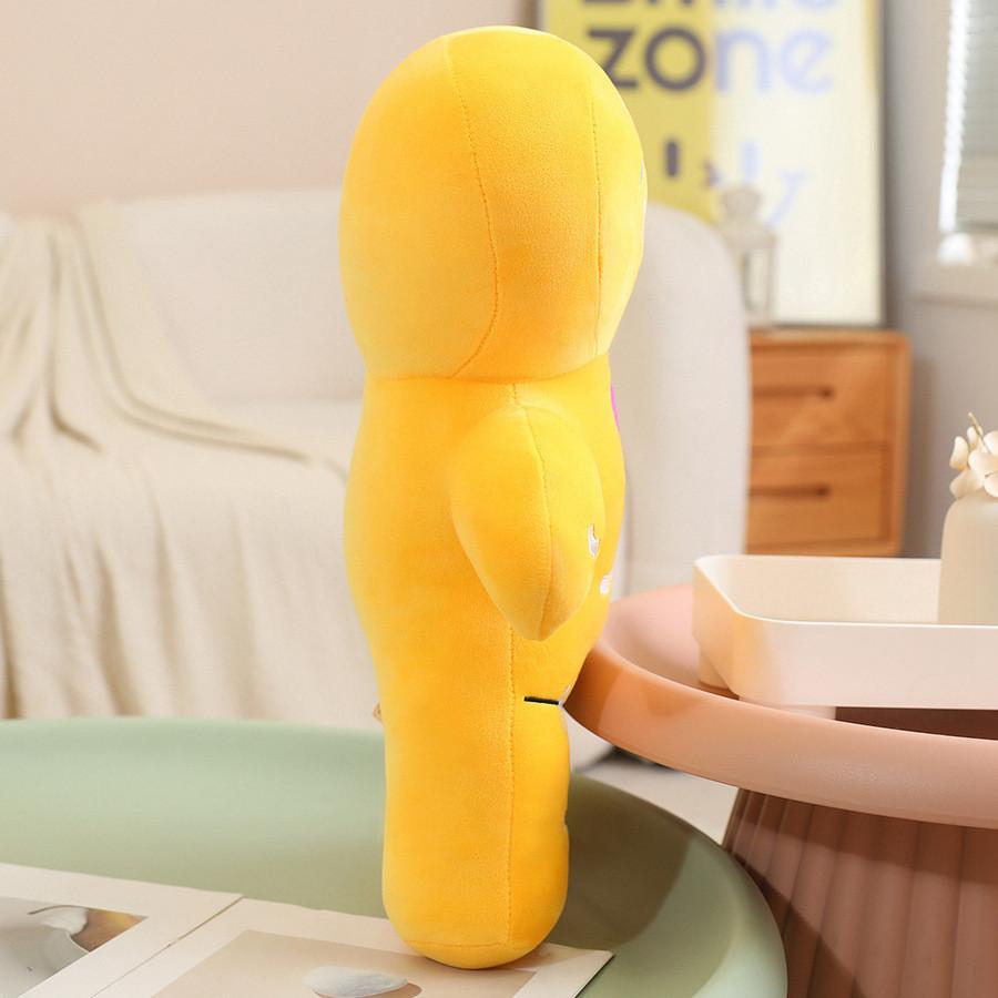 Gingerbread Man Christmas Bedding Super Soft Plush Cuddle Pillow For Christmas Decoration