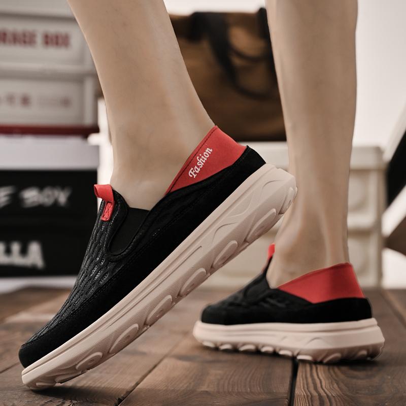 Male Comfortable Walking Shoe All-match Mens Breathable Loafers Brand Mens Slip on Footwear Classic Men Casual Driving Shoes