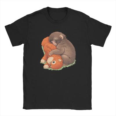 2026 New Harajuku Unisex T-Shirt Summer Punch Monkey Trendy Cool T Shirts Cotton Tshirt for Man Awesome Design Short Sleeve T...