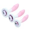 Silicone Anal Dilatancy Dildos Adult Sex Toys Anal Plug G-point Massage Gem Crystal Base Butt Plug Anal Masturbation Stimulator