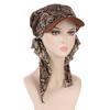Printed Muslim Hijab Cap Women Baseball Wrap Head Ramadan Headwear Turban Bonnet Hat