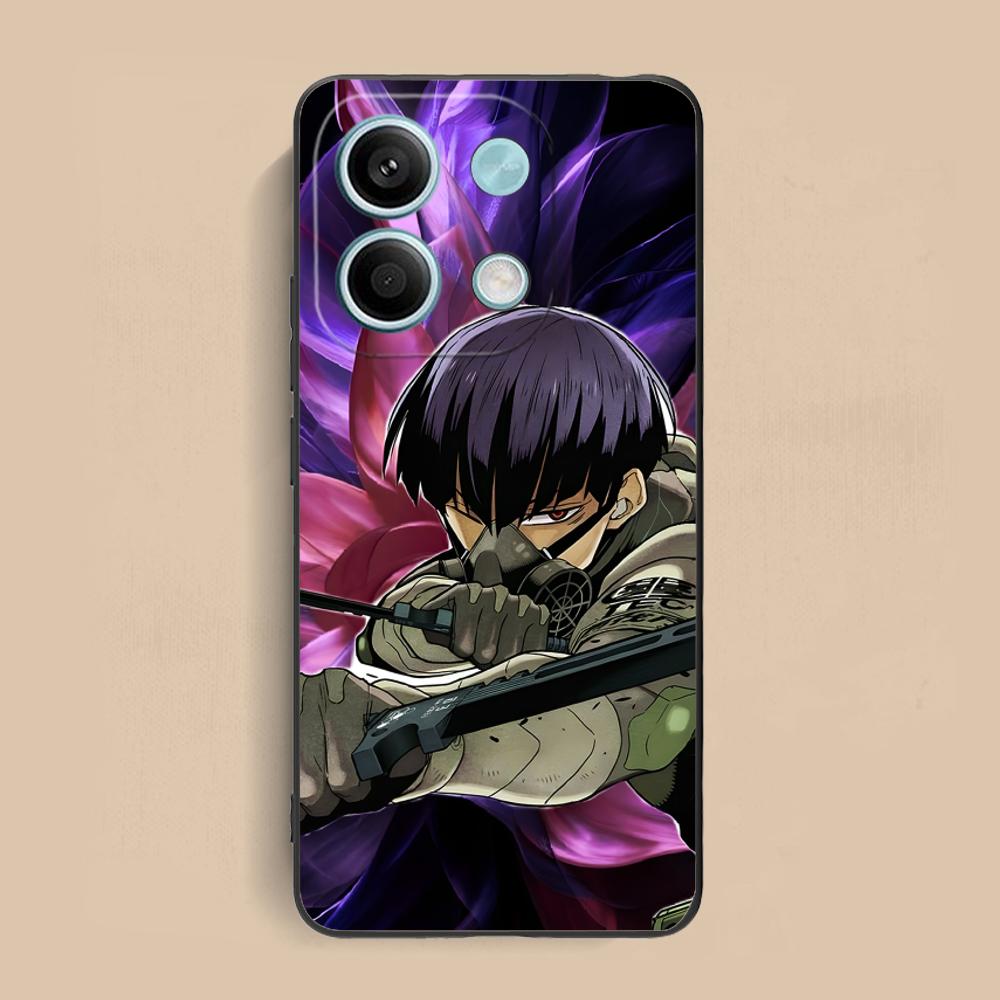Kaiju No.8 Hoshina Soshiro Phone Case for Xiaomi Redmi 15 14 13 12 A5 3 2 1 C Plus 4G 5G Colorful Printing Cover Cover Luxury