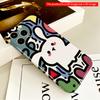 Cute Bunny & Colorful Shapes Phone Case All Inclusive Film Hard Phone Case, Compatible with iPhone 18 Pro Max 17 16 15 14 13 12 11
