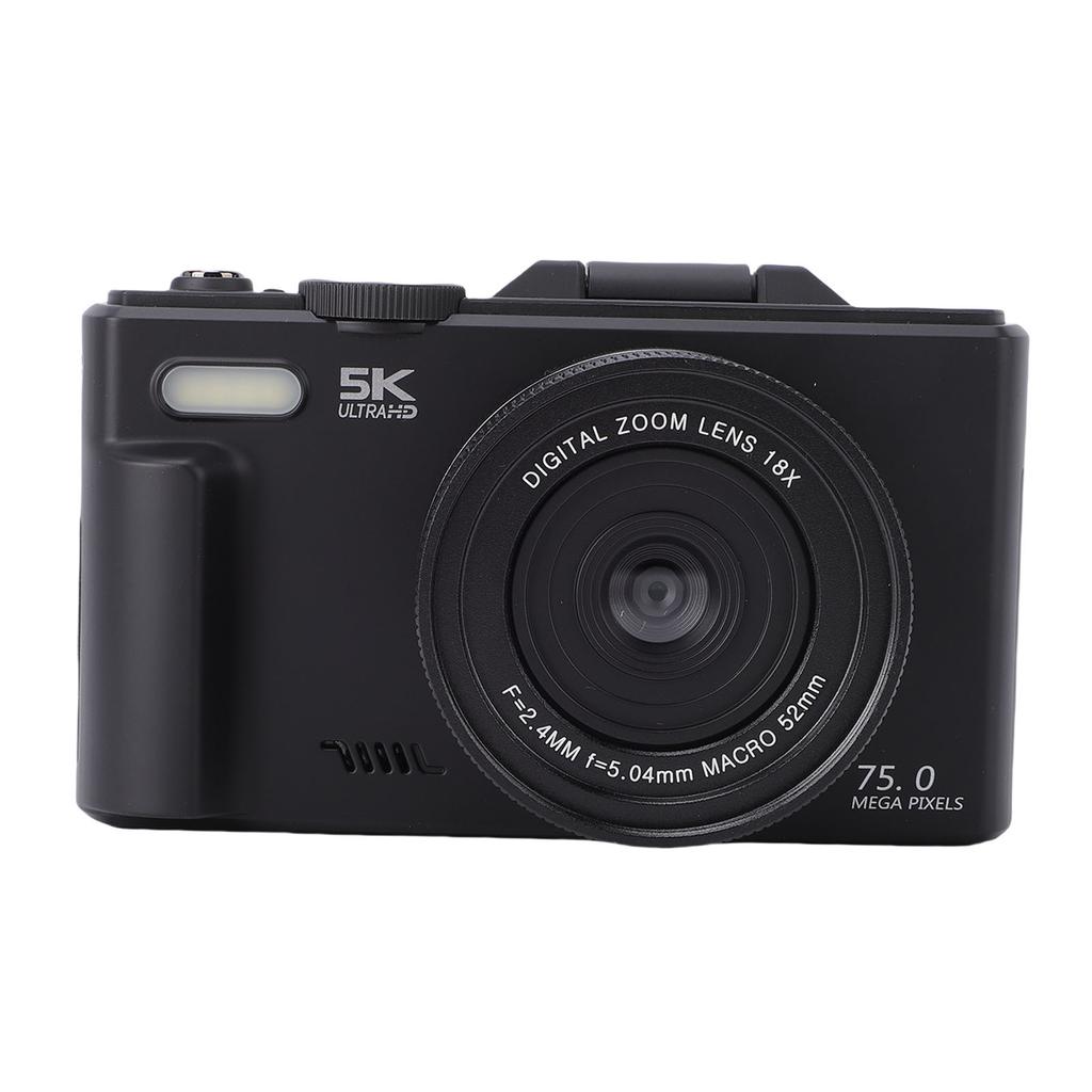 5K Digital Cameras for Photography 75MP HD 18x Digital Zoom Autofocus WiFi Video Camera with 3 Inch Screen 32GB Memory Card for Travel
