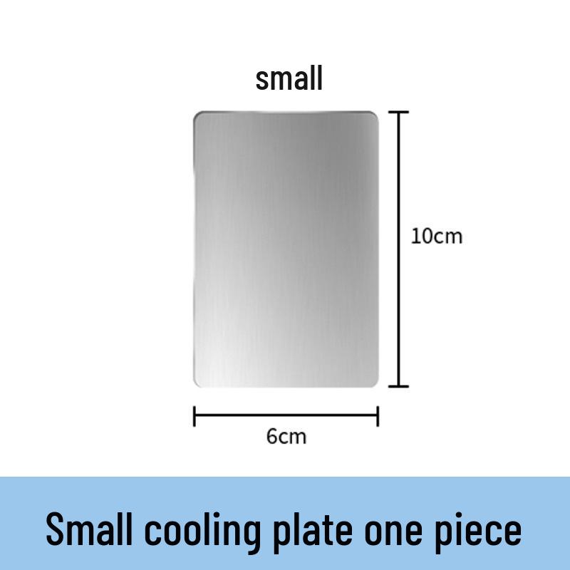 Aluminum Pet Cooling Pad for Rabbits and Hamsters - Summer Heat Relief and Insulation Sheet