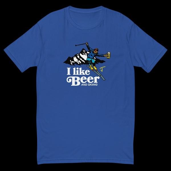 2026 I Like Beer Tshirt Graphic Cotton Tshirt Unisex Summer Short Sleeve Fashion Brand Tee Luxury Casual Vintage Tees