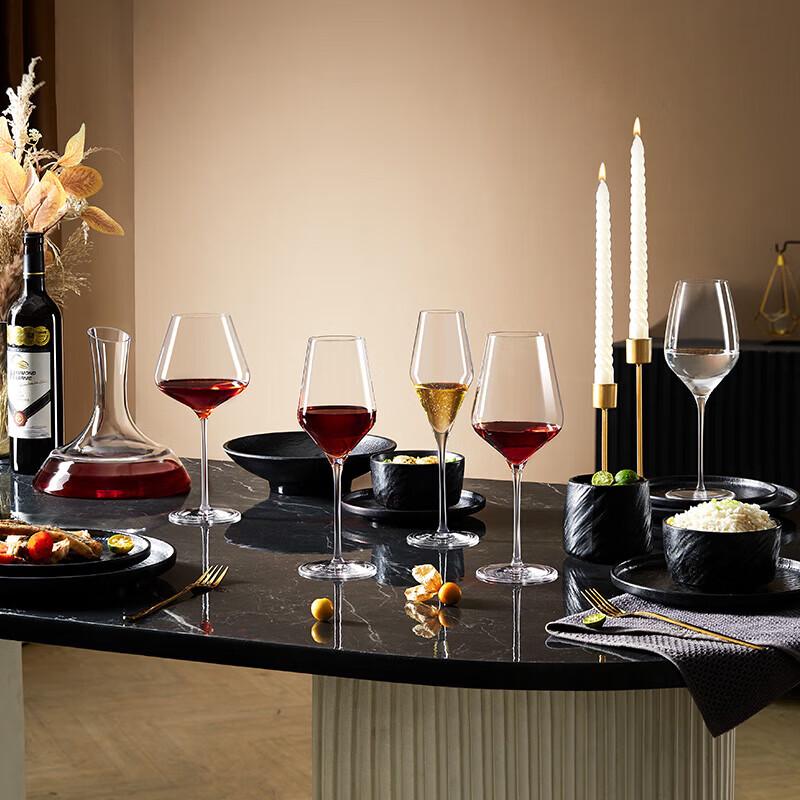 Qier FLIPPED Bordeaux Wine Decanter & Glass Set