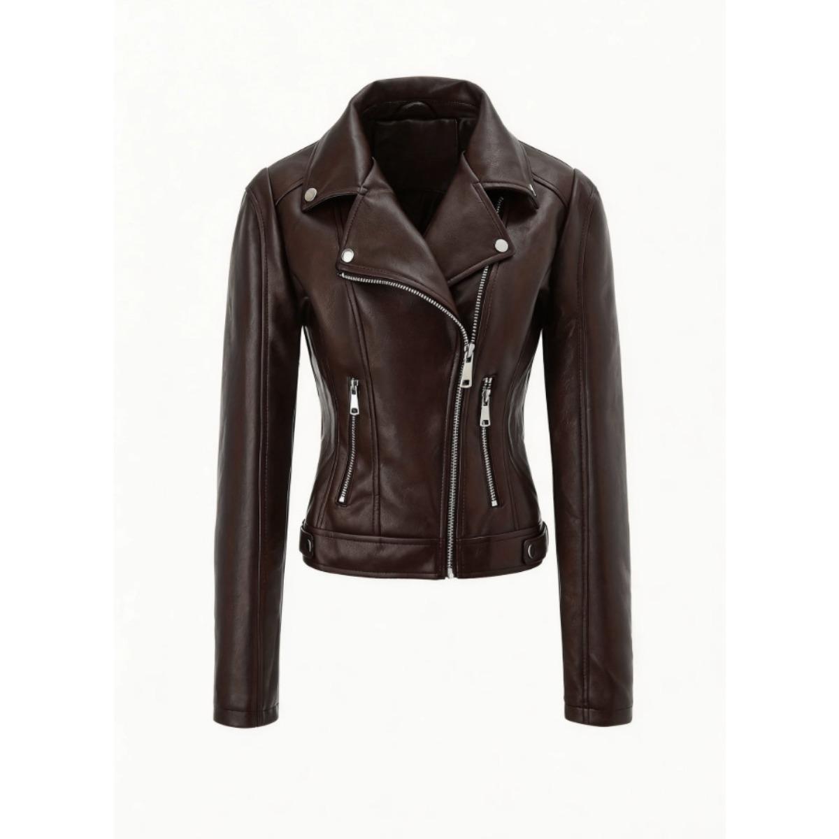 Spring Autumn Women`s Skin-friendly Fitted Cropped