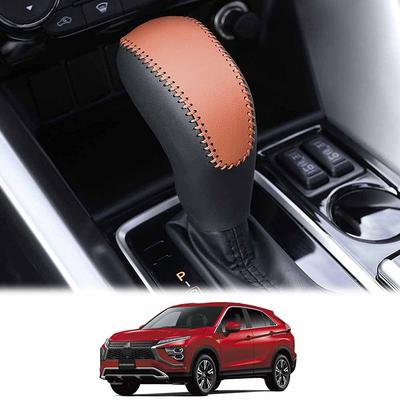 Rifoda Mitsubishi Eclipse Cross GK Type Shift Knob Cover, Genuine Leather, For Mitsubishi Eclipse