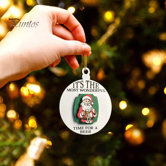 

Рождественский кулон Санта-изогнутый прозрачный узор, подвесной орнамент, украшение интерьера автомобиля, праздничный подарок, кулон