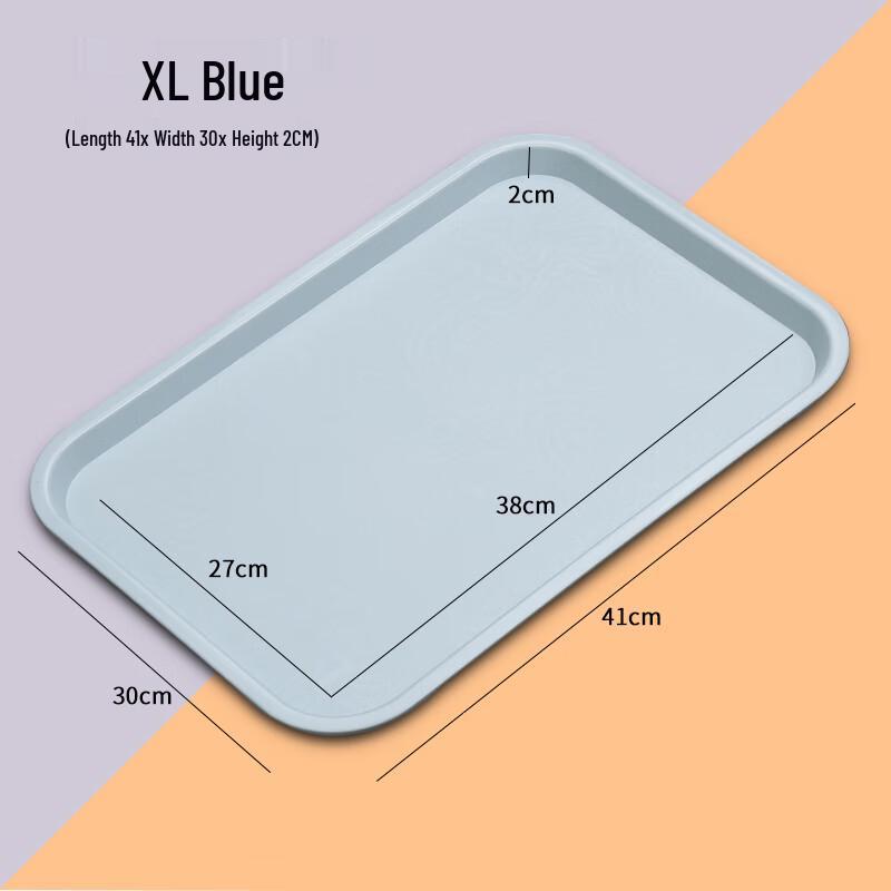 Molona Rectangular Plastic Dinner Plate