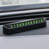 1Pc Car Temporary Parking Card Phone Number Card Plate Telephone Number Car Park Stop Automobile Accessories