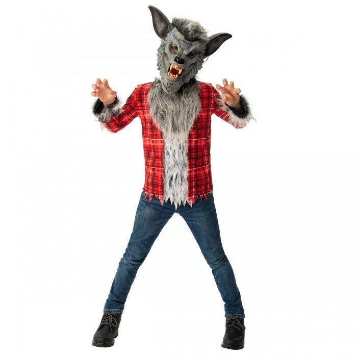 Bristol Novelty Red/Grey/Blue Childrens/Kids Werewolf Costume - 5-6 Years - Image 3