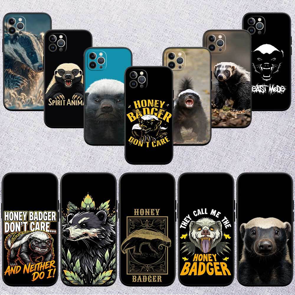 Honey Badger Case for Samsung Note 20 10 S25 Plus Ultra Lite FE M20 M21 M30 M31 M51 A11 A26 A51 A52 A53 A56 A70 A71 A72 A73