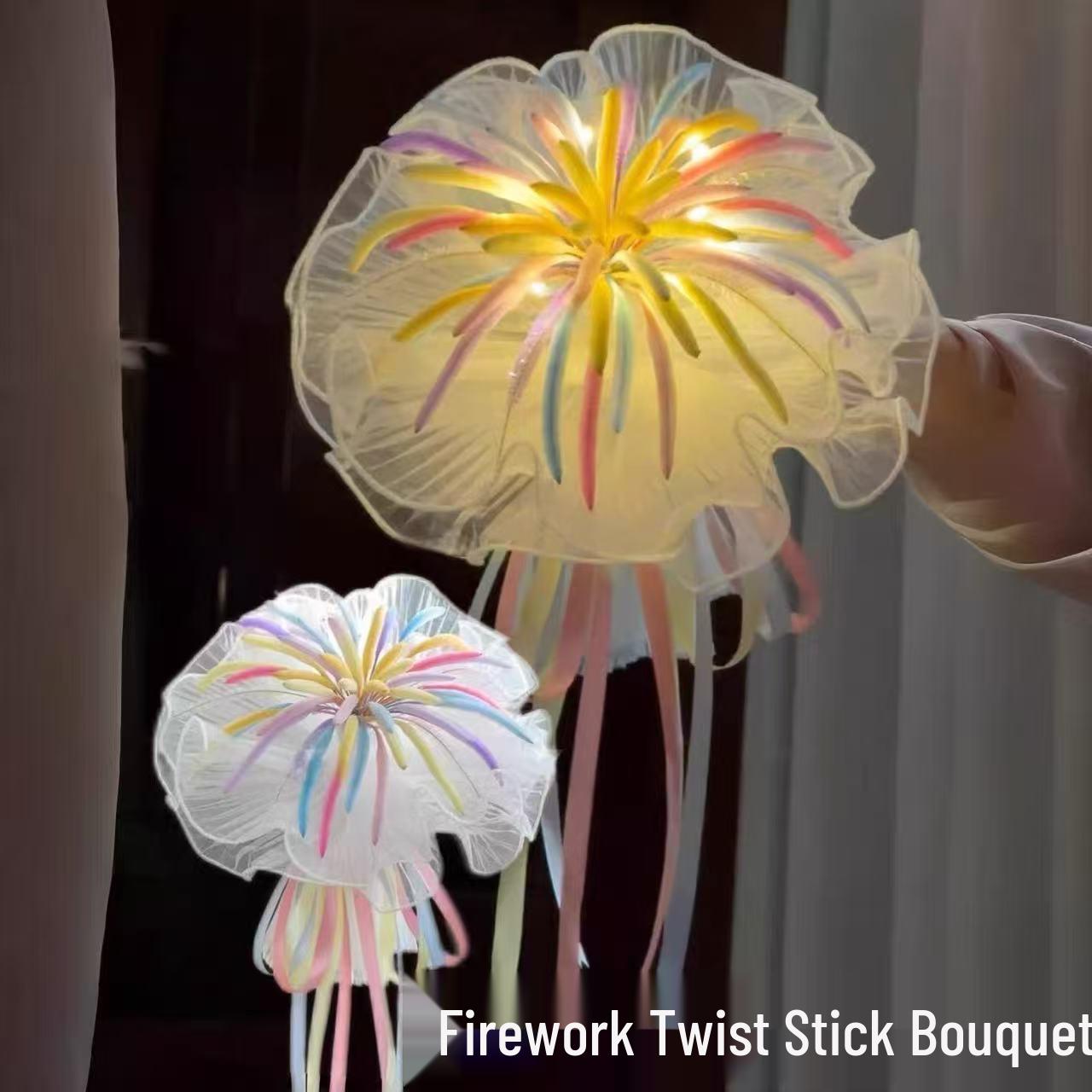 New Year DIY Pipe Cleaner Bouquet Kit - Handmade Gift for Friends