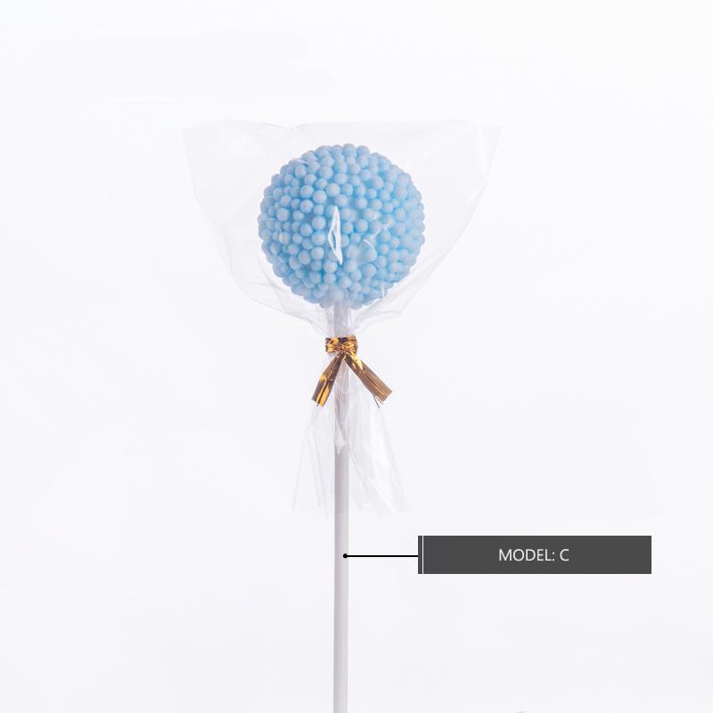 Simulation Sugar Balls Lollipop Macaron Snack Fake Candy 16cm Artificial Swety Photography Prop Wedding Dessert Table Decoration