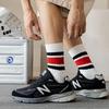Shawn Yue Herr Cityboy Koreansk & Japansk Stil Tjockrandiga Mellanvader Sport Bomullsstrumpor