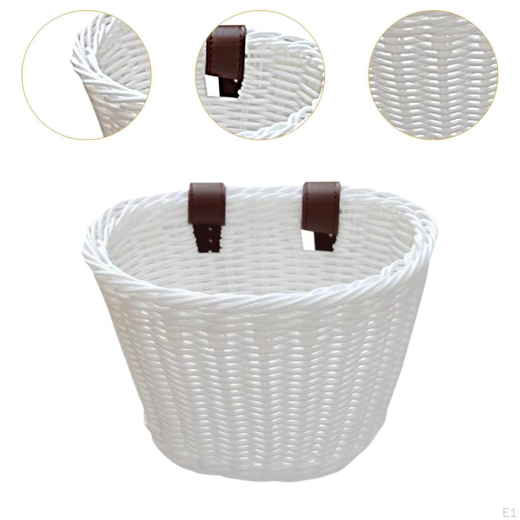 Kids Bike Basket Front Decor Children Bicycle Multifunctional Practical Cycle with