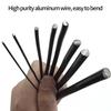 10/5M Bonsai Wire Plant Support Anodized Aluminum Bonsai Training Wire Garden Plant Shapes Branches Bend Shapes Fixing Strings