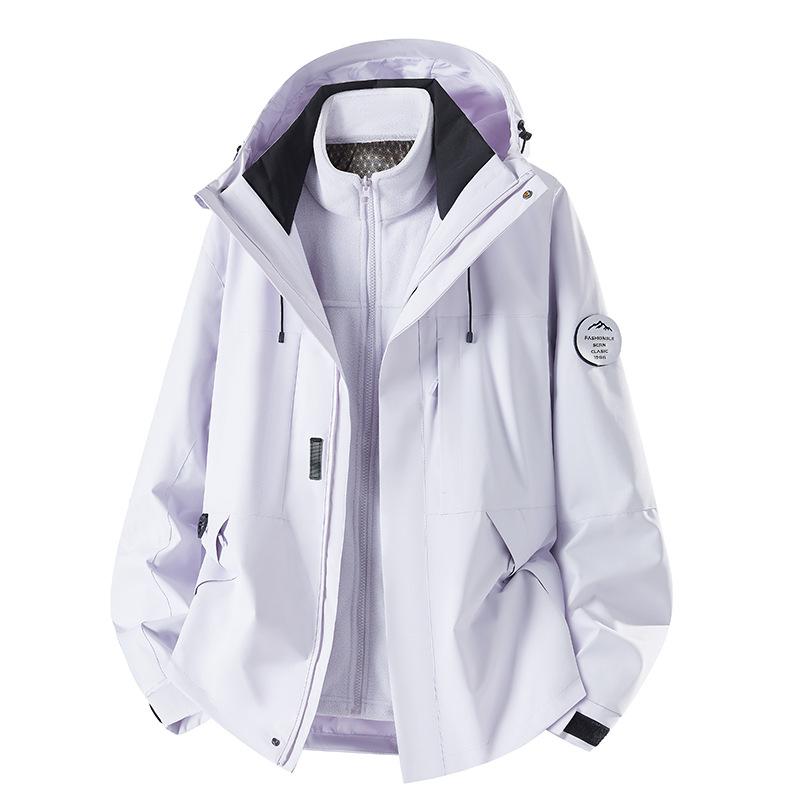 Camel Couples' Jackets, Outdoor Single-layer Windbreaker Jackets, Men's Thin Color-blocking Windproof Waterproof Jackets