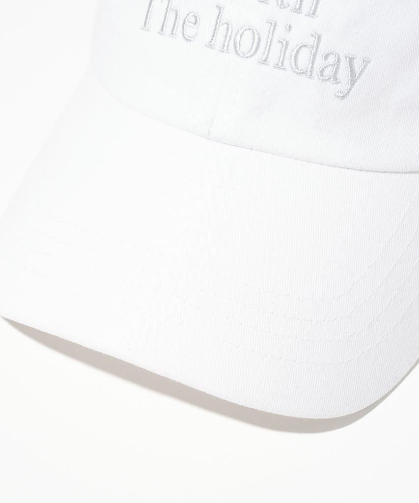 MILLO ARCHIVE Holiday Signature Ball Cap [Pure White]