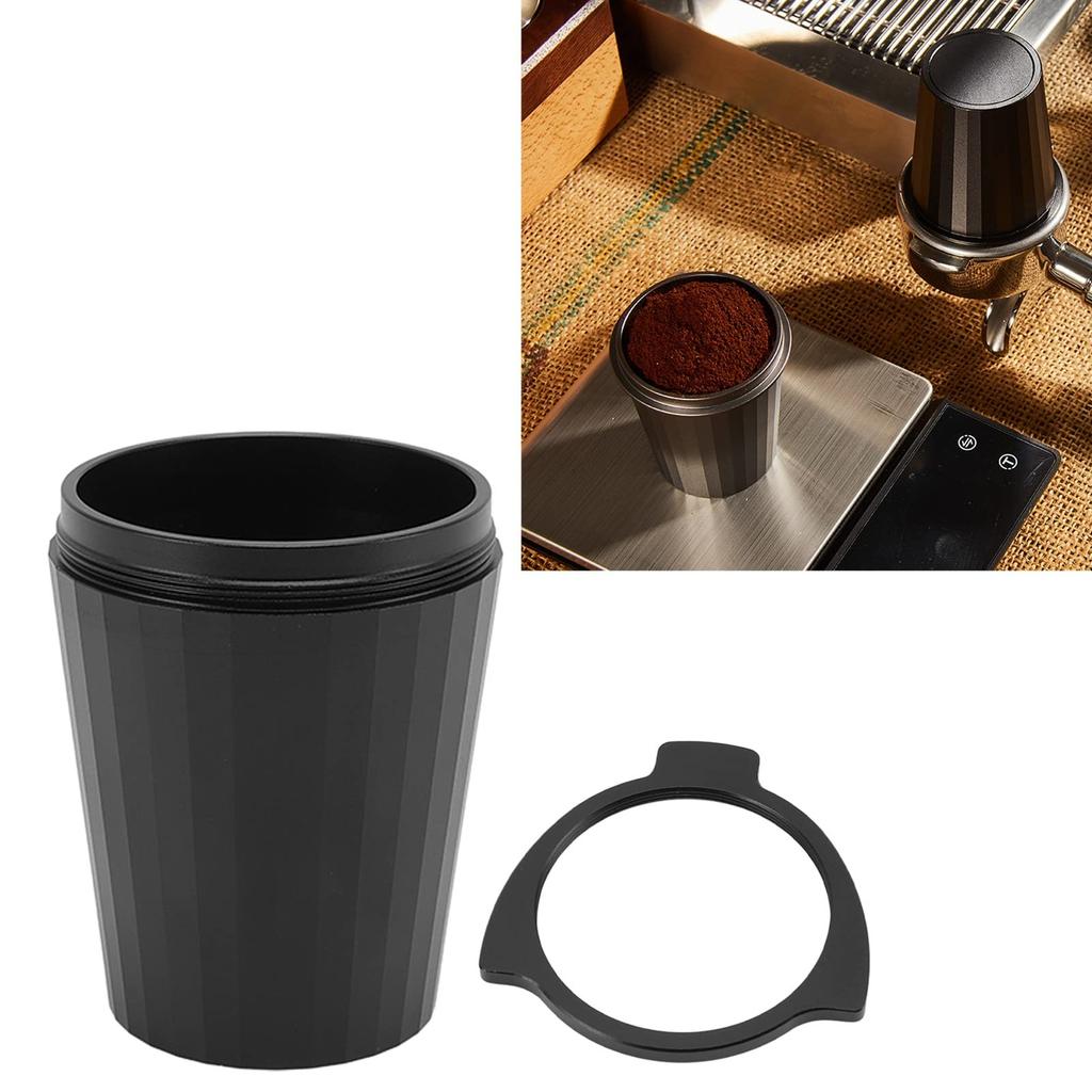 54mm Aluminum Alloy Coffee Dosing Large Dishwasher for Coffee Machines Cup, Anti-Fall Powder, Capacity, Safe,