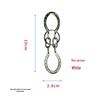 Luban High IQ Kongming Puzzle: Brain-Teaser Disassembly and Unlock Horseshoe Challenge