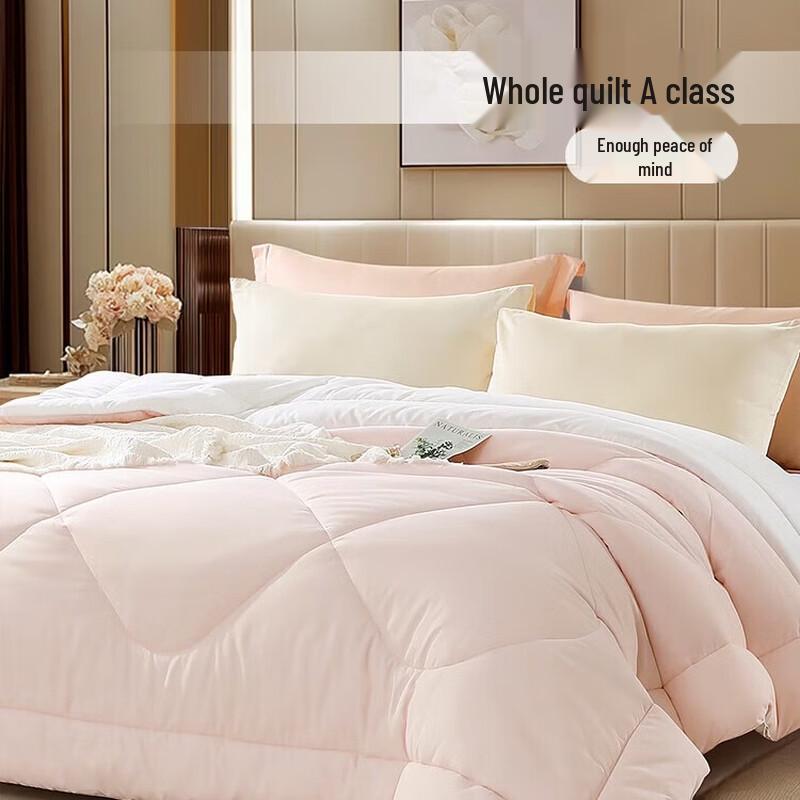 FUANNA All-Season Antibacterial 7-Hole Fiber Comforter