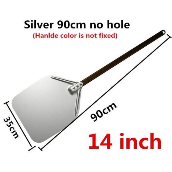 

58 56 66 см Алюмінієва лопатка для піци з дерев’яною ручкою Лопатка для торта Інструменти для випічки Різак для сиру Інструмент для підйому шкірки Лопатка для піци