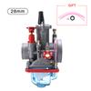 ZSDTRP Universal PWK 21 24 26 28 30 32 34 2T 4T Engine Carburetor Carburador With Power Jet For Koso OKO Keihin 75cc-350cc