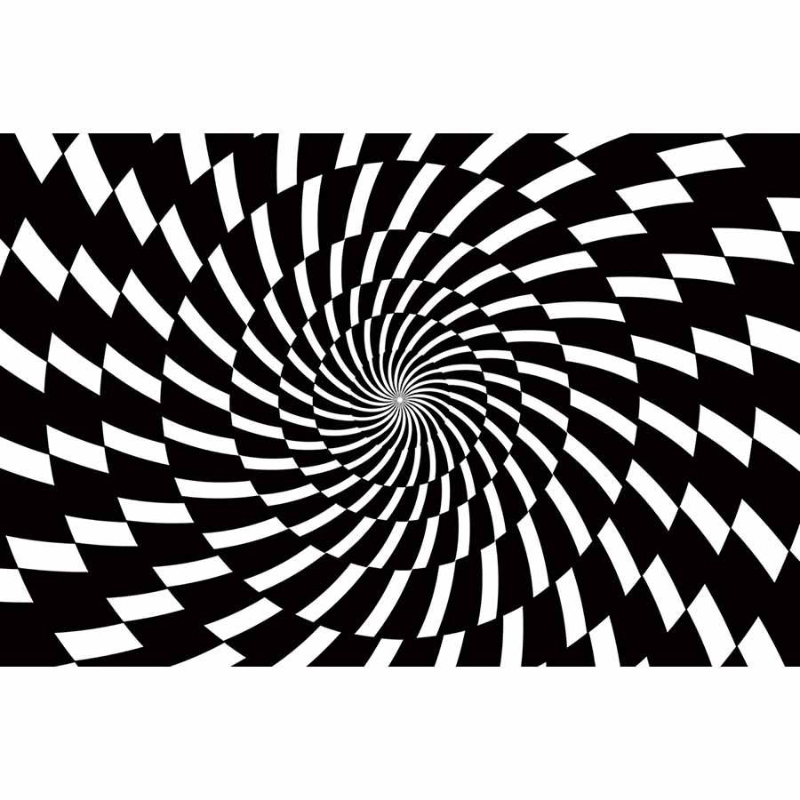 MOON.QG 3D Photography Wallpapers Backdrop Visual Illusion Background Swirl Geometric Home Wall Event Photo Studio Decorations