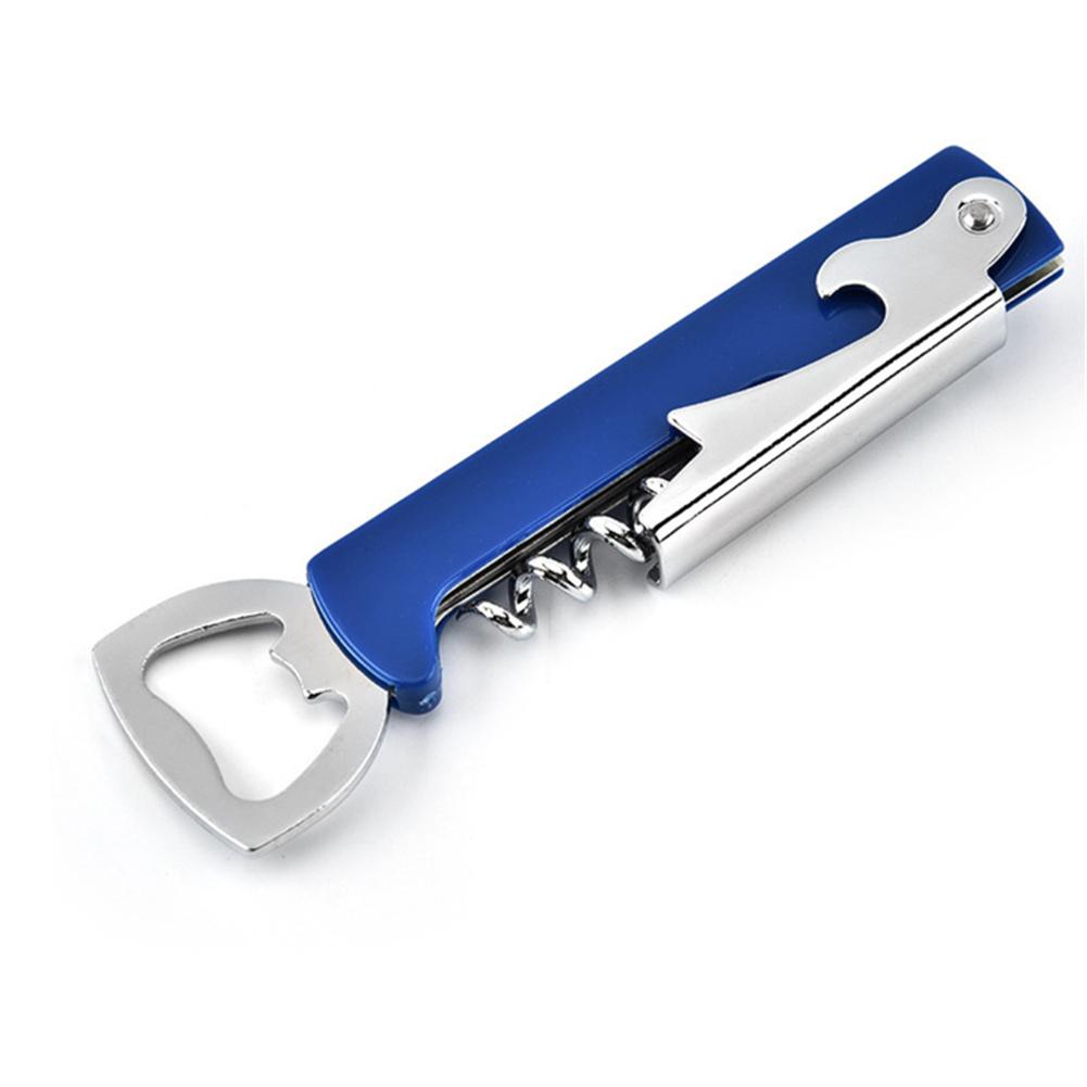 Multi-function Wine  Corkscrew Stainless Steel Wine Bottle Cap Remover Bar Household Accessories
