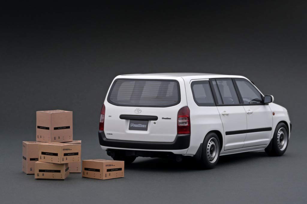 TK Company ignition model Toyota Probox GL White finished product IG1642 1/18 (NCP51V)