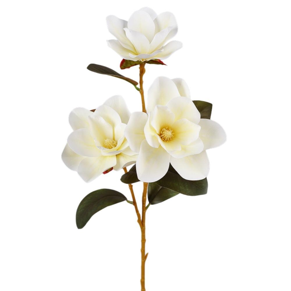 Real Touch Fake Orchid Flowers Artificial Magnolia Faux Flowers Wedding Decor