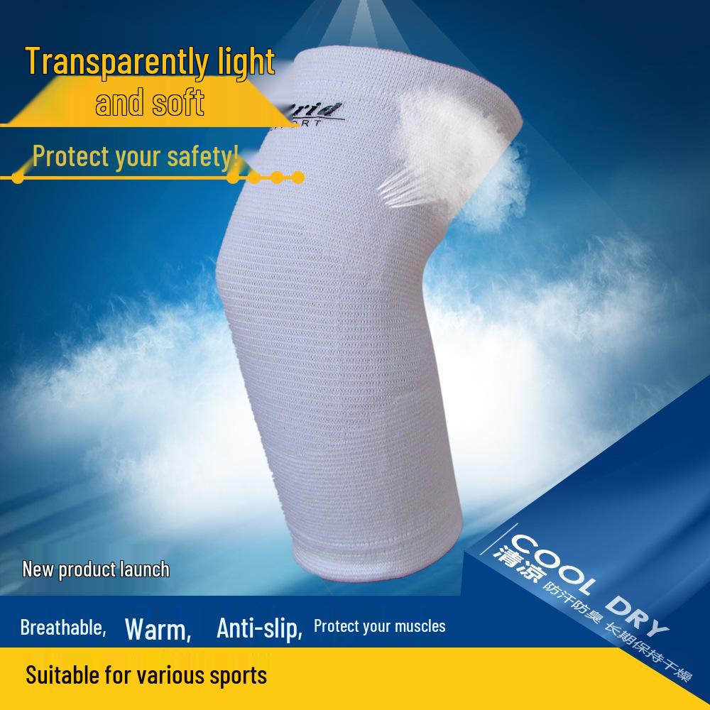 2015 Comfortable White Four-Way Stretch Elbow Support: Adult Warm Elastic Knitted Protective Gear
