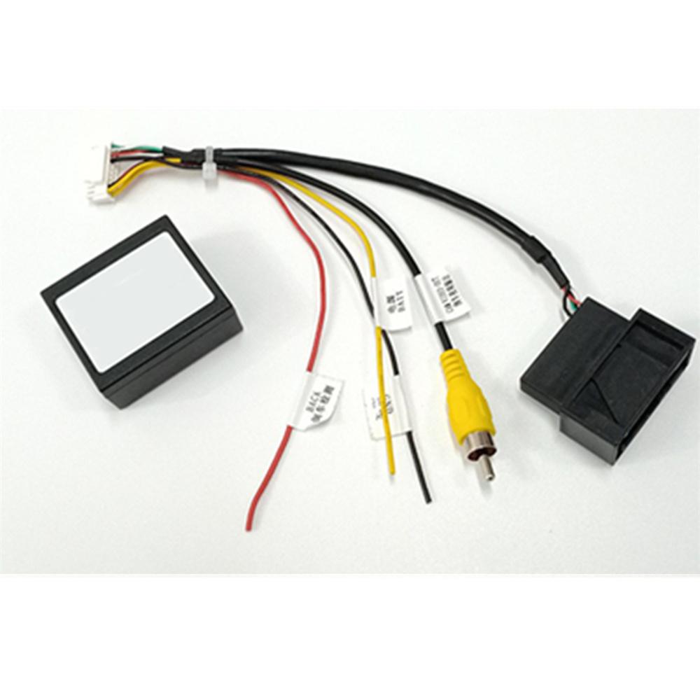12V Rearview Camera Adapter RGB To AV/CVBS Signal Converter for VW Tiguan/CC/Golf 6 Original Car Camera