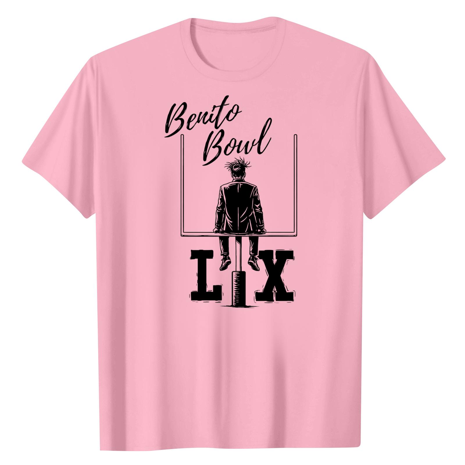 

Unisex casual and fashionable short sleeved printed T-shirt top XL рожевий