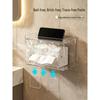 GOWKE Glacier Pattern Wall-Mounted Bathroom Storage Box for Tissues & Face Towels