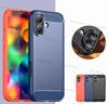 For iPhone 17 Case Apple iPhone 17 Air iPhone 17 Pro Max Cover Funda Shockproof Brushed TPU Anti-Slip Silicone Protective Cover