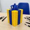 Sturdy 3D Printed Gift Cases Puzzle Box with Hidden Storage Compartment for Pranks And DIY Assembly Boxes Party Surprises, Reusable Integrated
