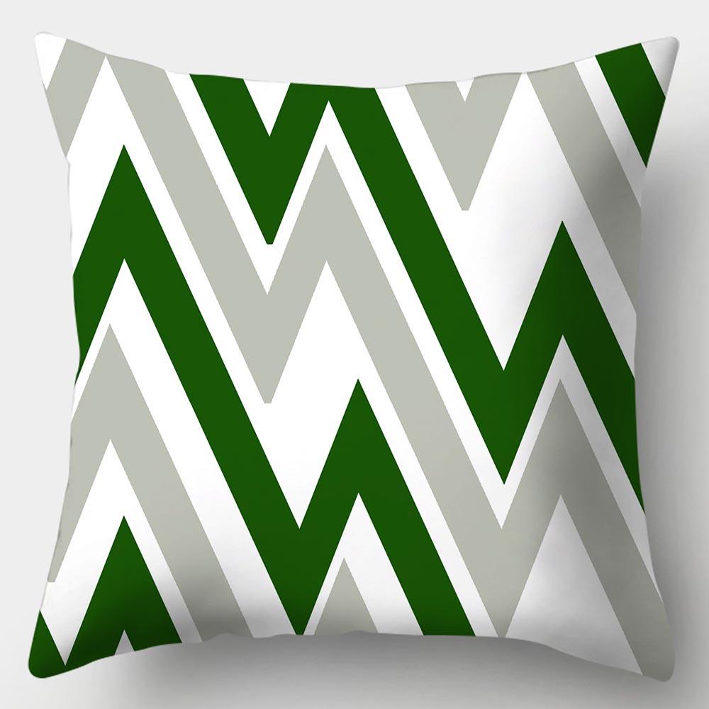 Dark Green Series Sofa Pillowcase 45cmX45cm Throw Pillowcase New Cushion Cover For Home Decor